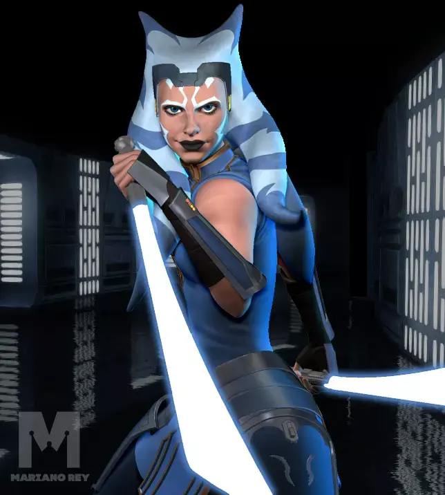 Ahsoka Tano - Clone Wars ashoka 3D print model