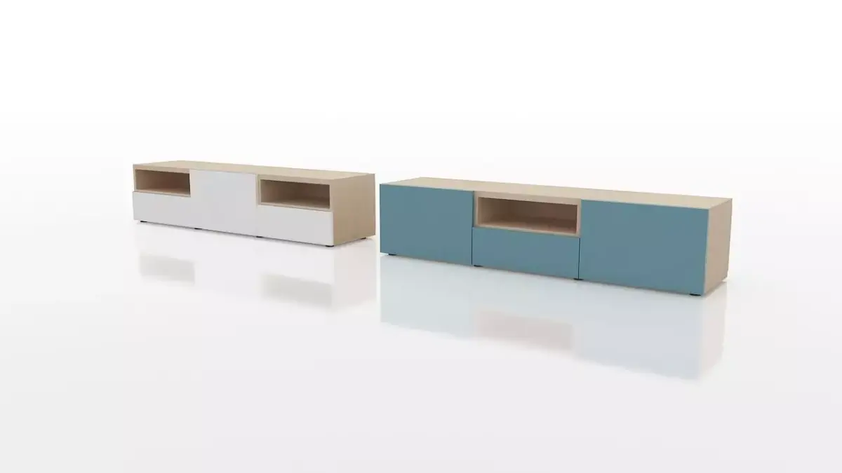 Ikea BESTA cabinet Free low-poly 3D model