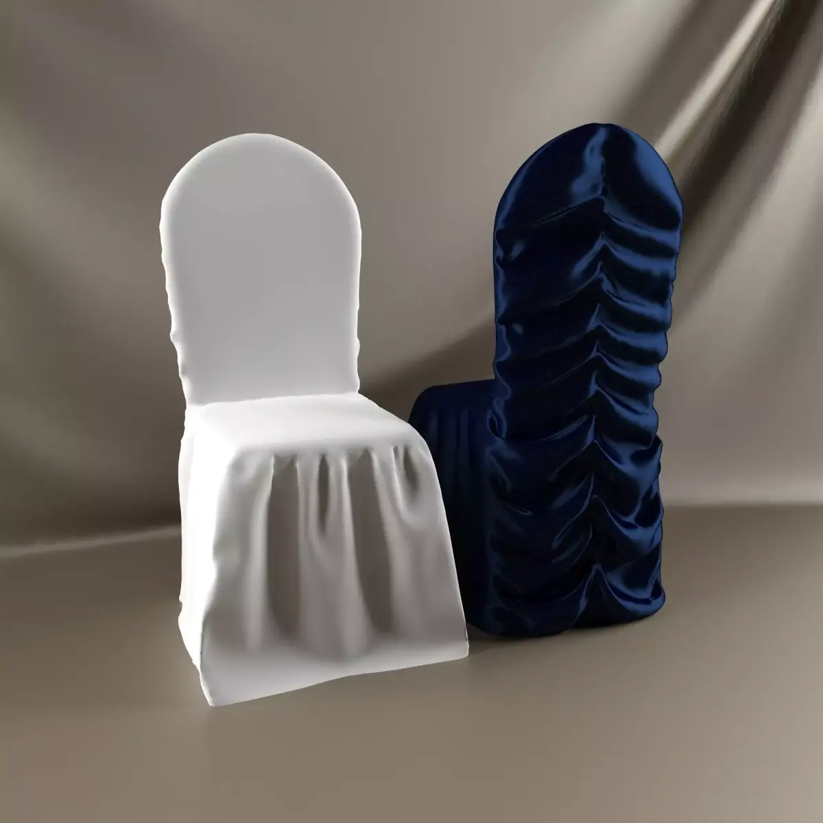 wedding chair Free 3D model