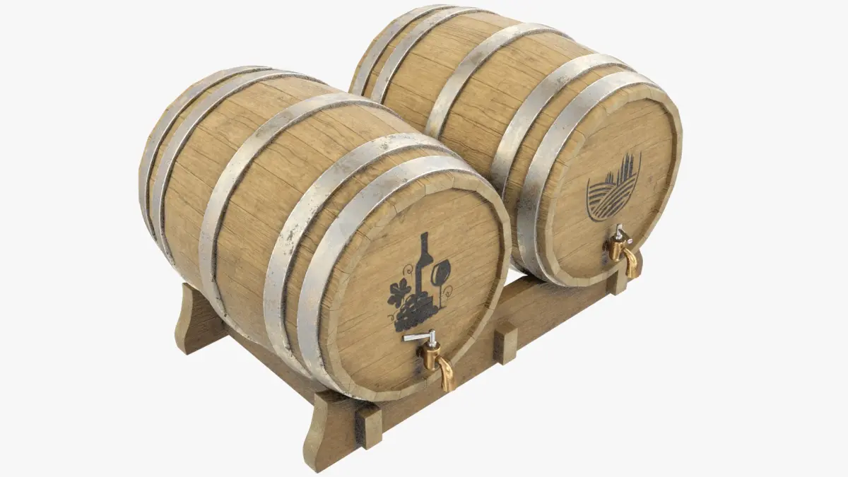 Bar Barrel V1 3D model