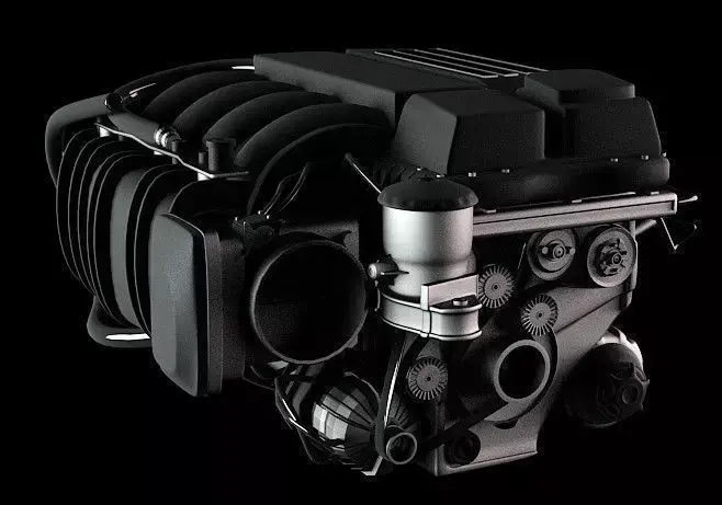 Car Engine 2 3D model