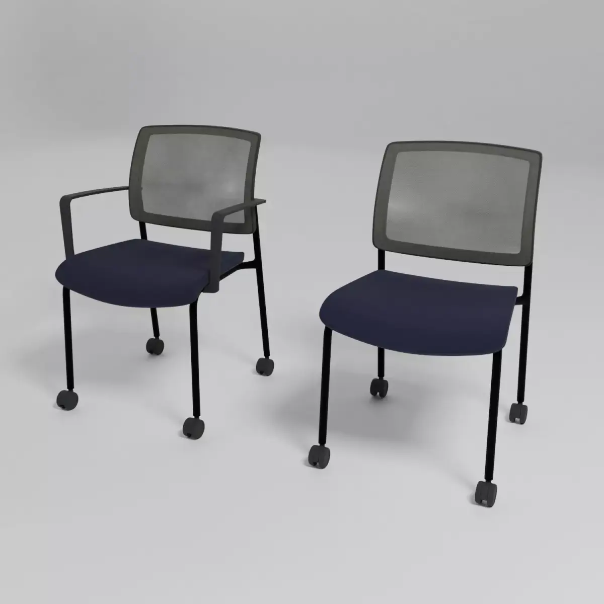 GAYA - Ergonomic chair with castors - Free 3D model