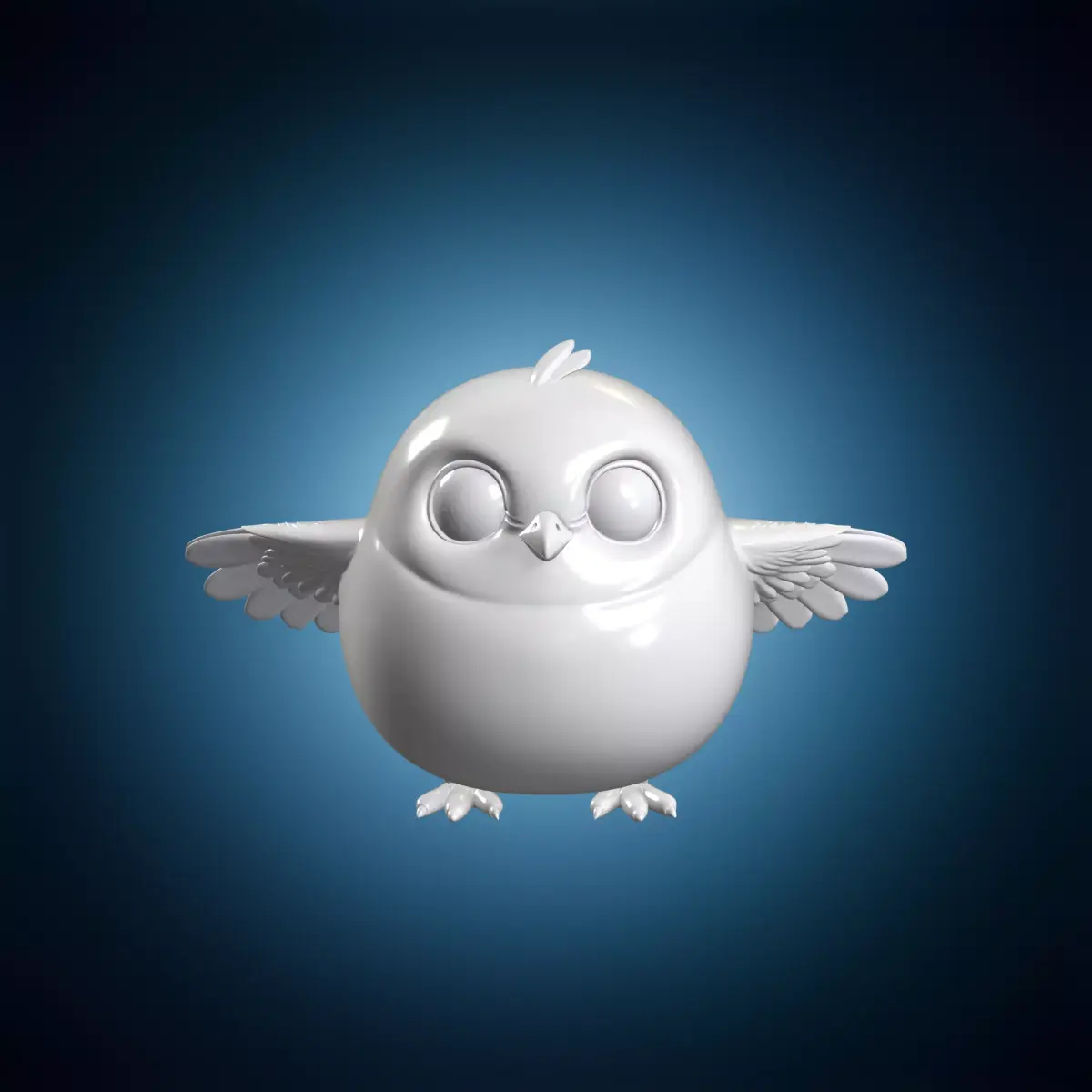 Porg Creature 3D Print Model 3D print model