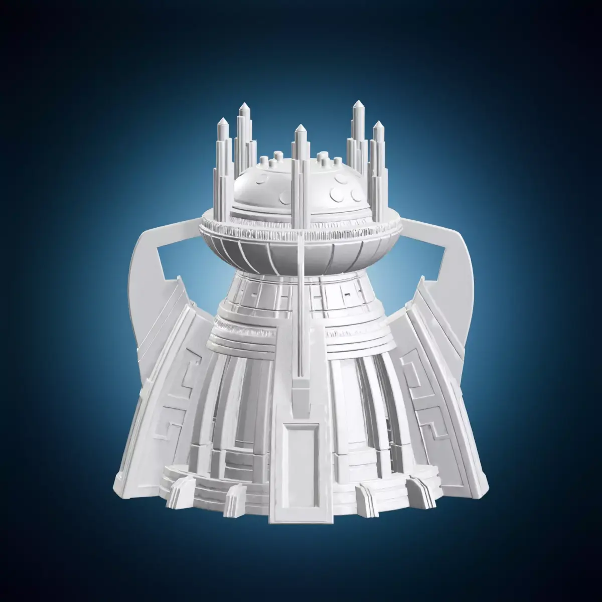 Futuristic Tower Temple 3D print model