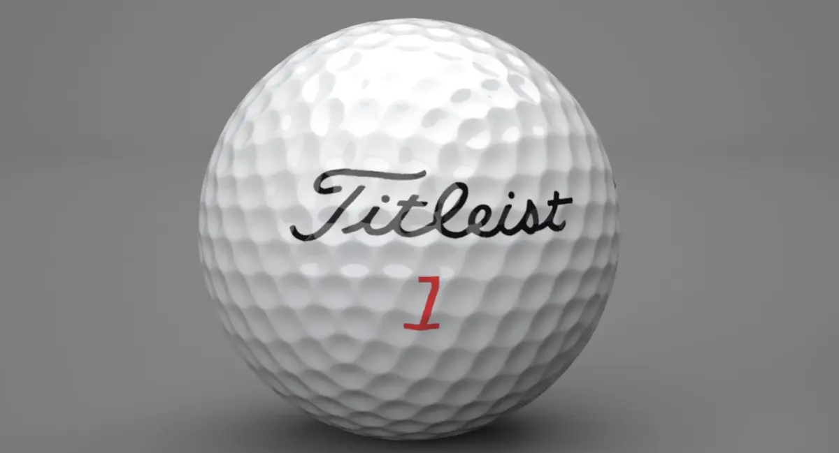 Golf Ball Titleist Pro V1 3D model