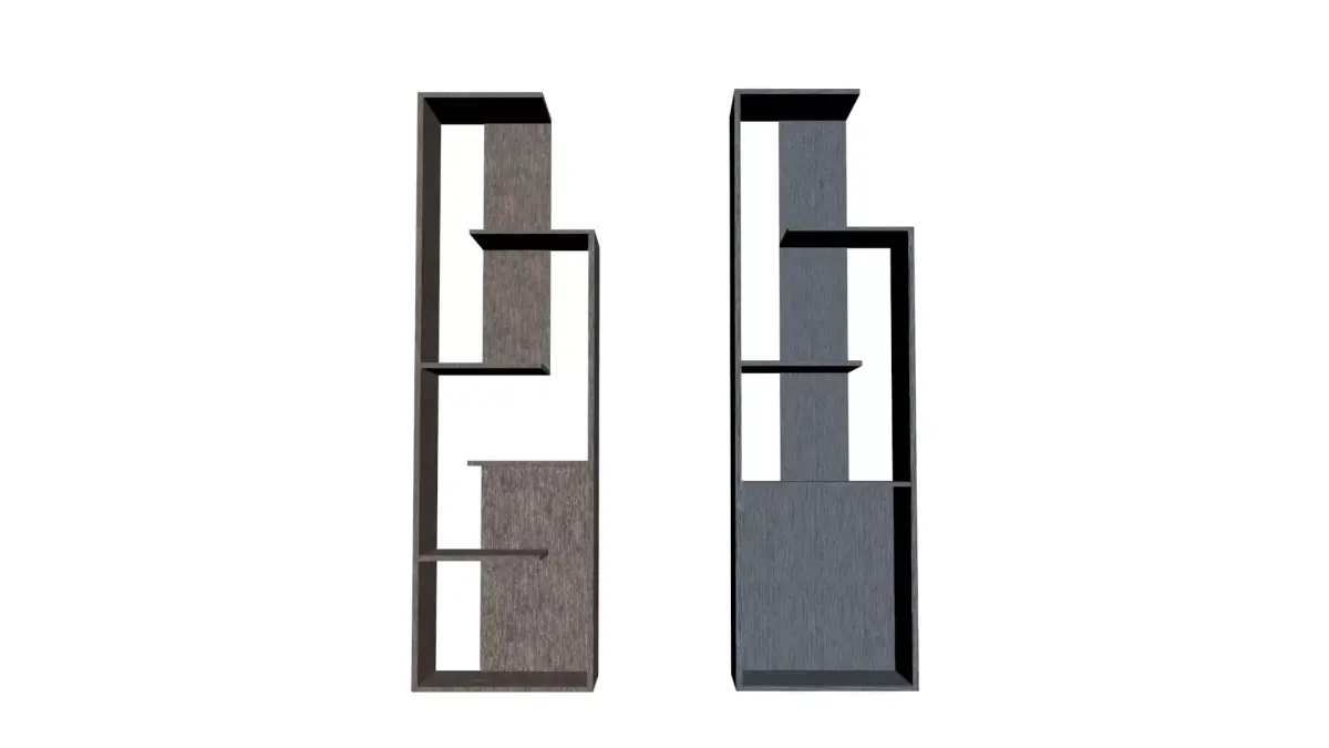Minimalistic shelves Free 3D model