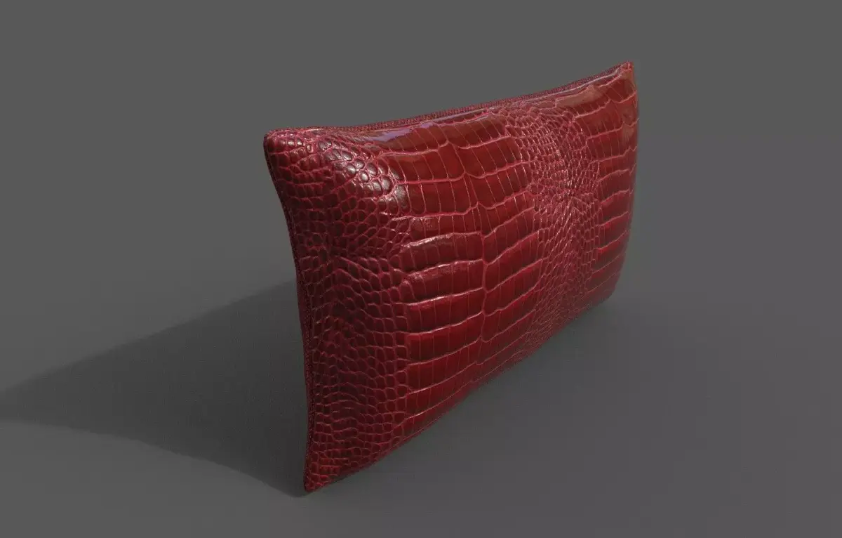 Cushion furniture Low-poly 3D model shop
