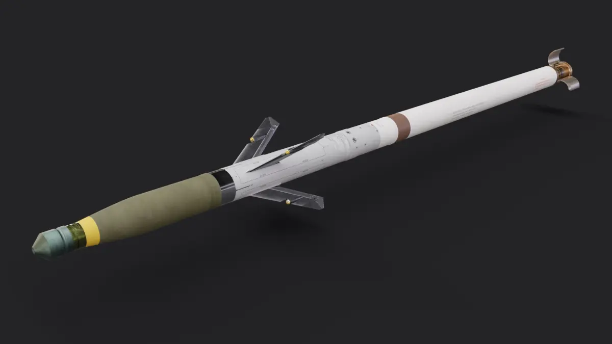 AGR-20 APKWS II Advanced Precision Kill Weapon System 3D model