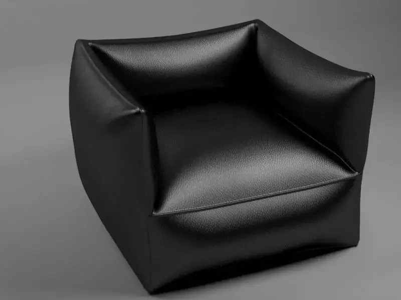 Leather Chair 01 Free 3D model