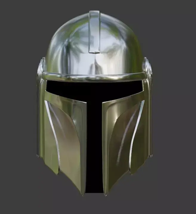 Mandalorian Helmet Alternative Design  3D model
