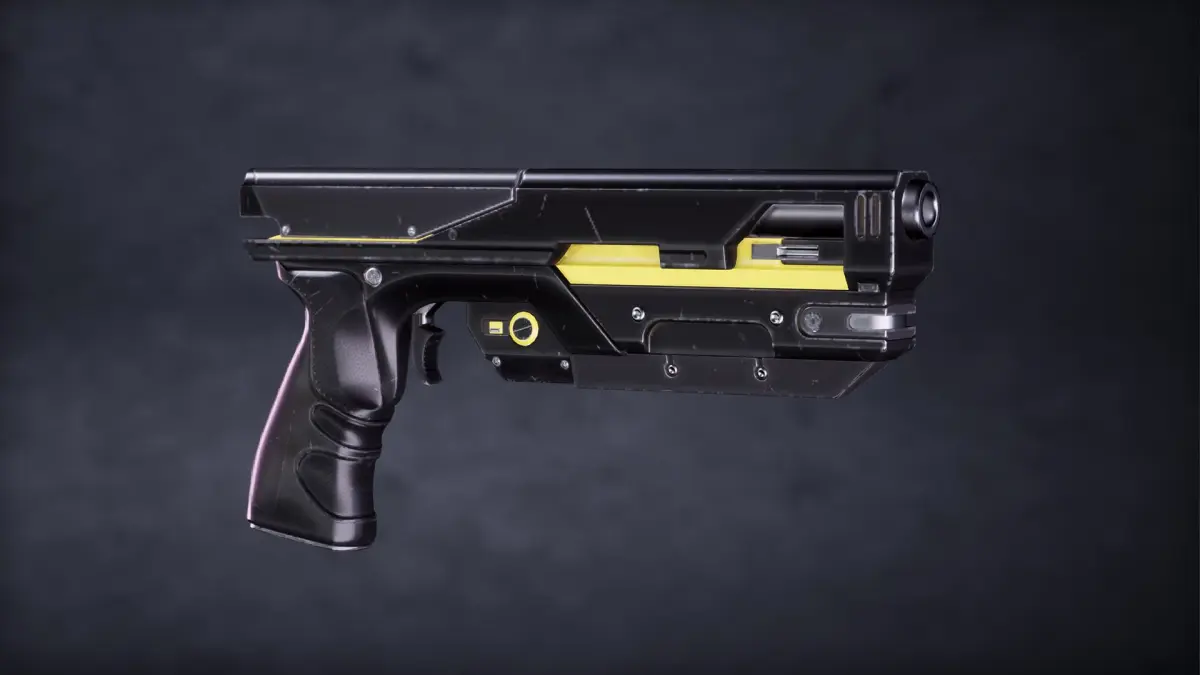 Futuristic Pistol Pack 3 3D model