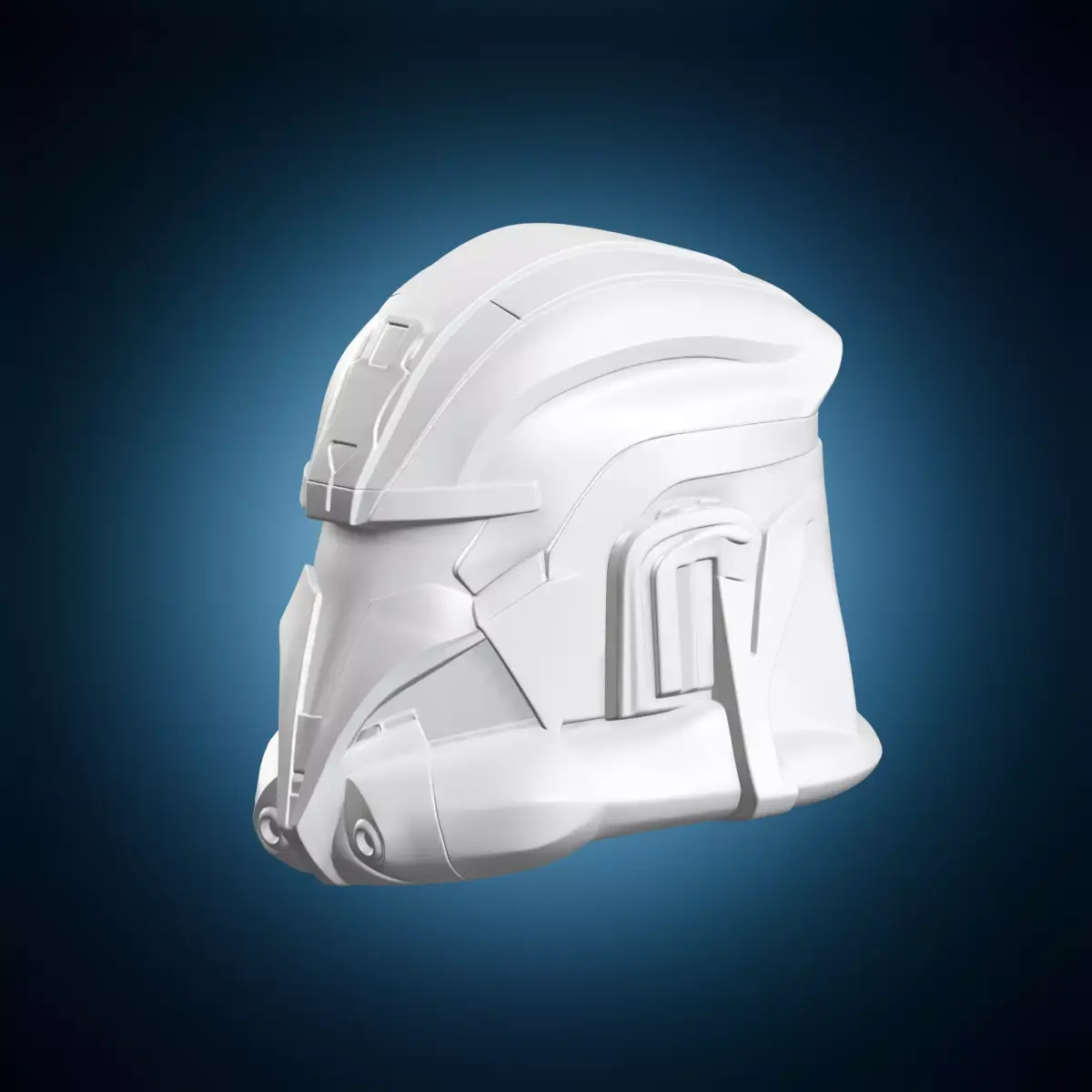 Star Wars Clone Trooper Helmet Sculpture 3D print model