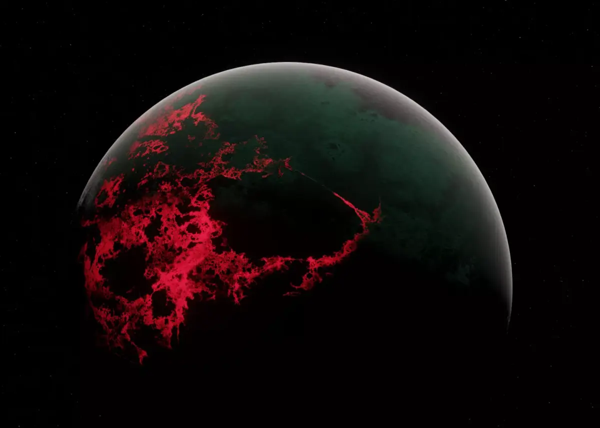 Planet Space Ready to game Low-poly 3D model 5