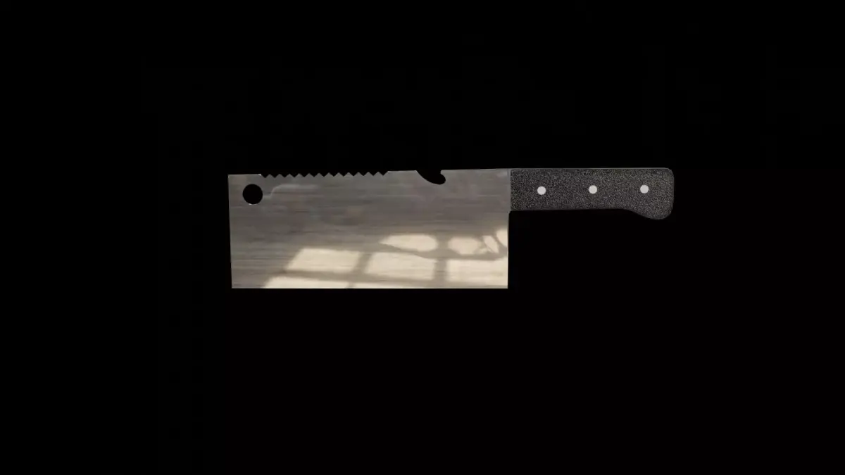 Knife Free low-poly 3D model 11