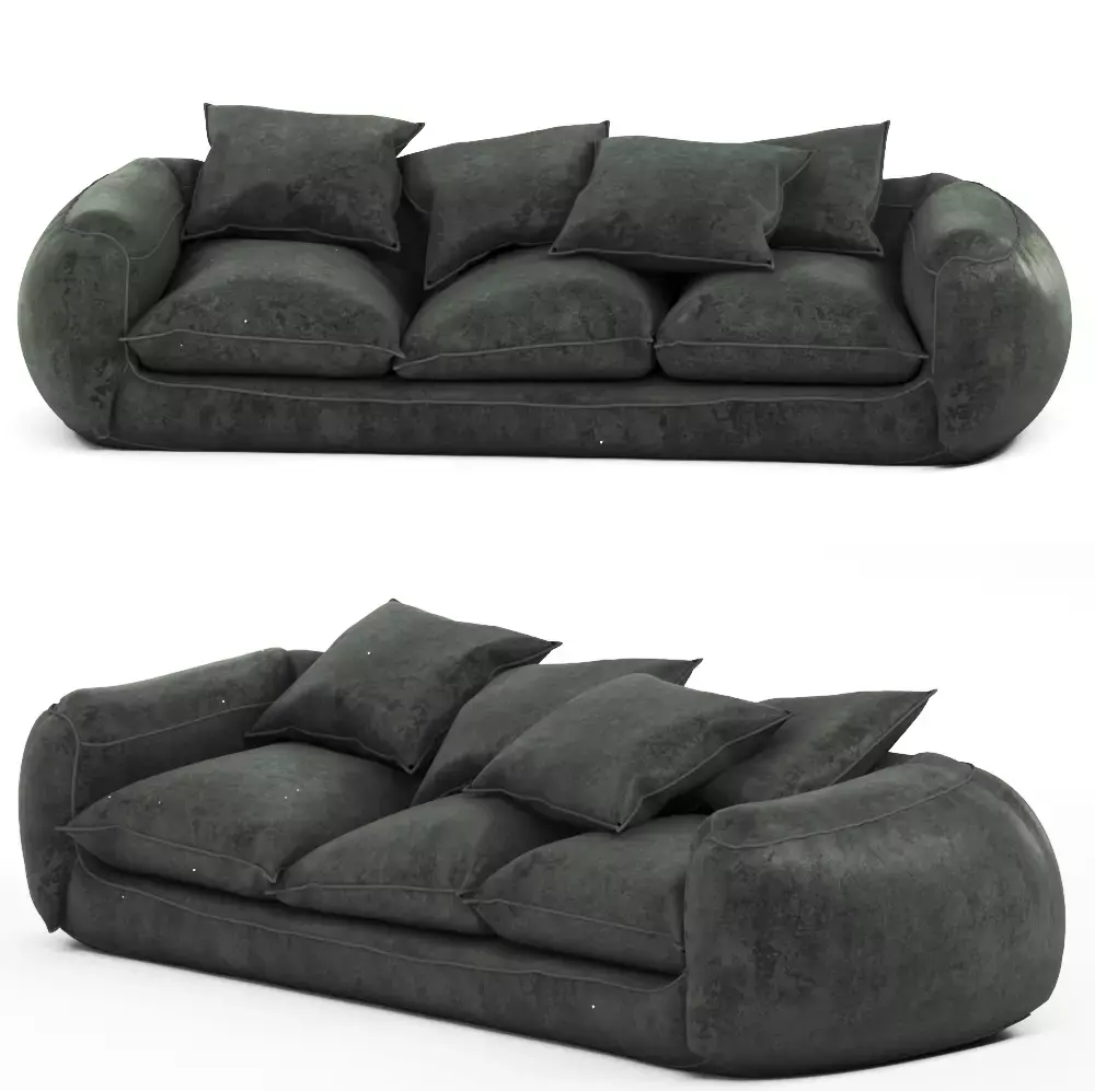  puff Sofa Free 3D model