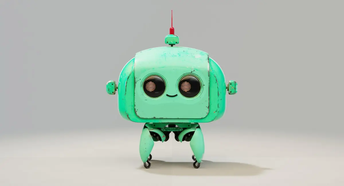 Cute Robot(1) 3D model