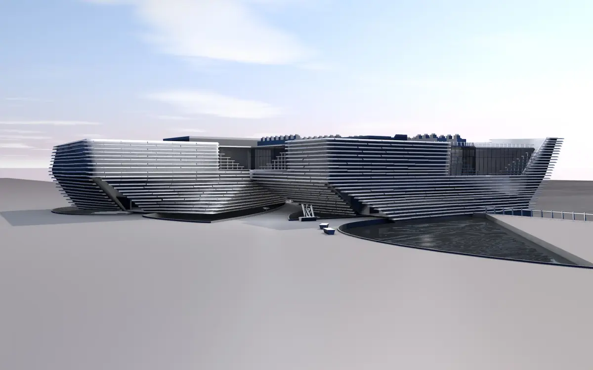V AND A MUSEUM DUNDEE 3D model