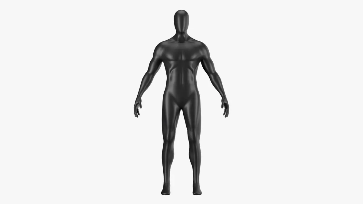 Mannequin Rigged 3D model