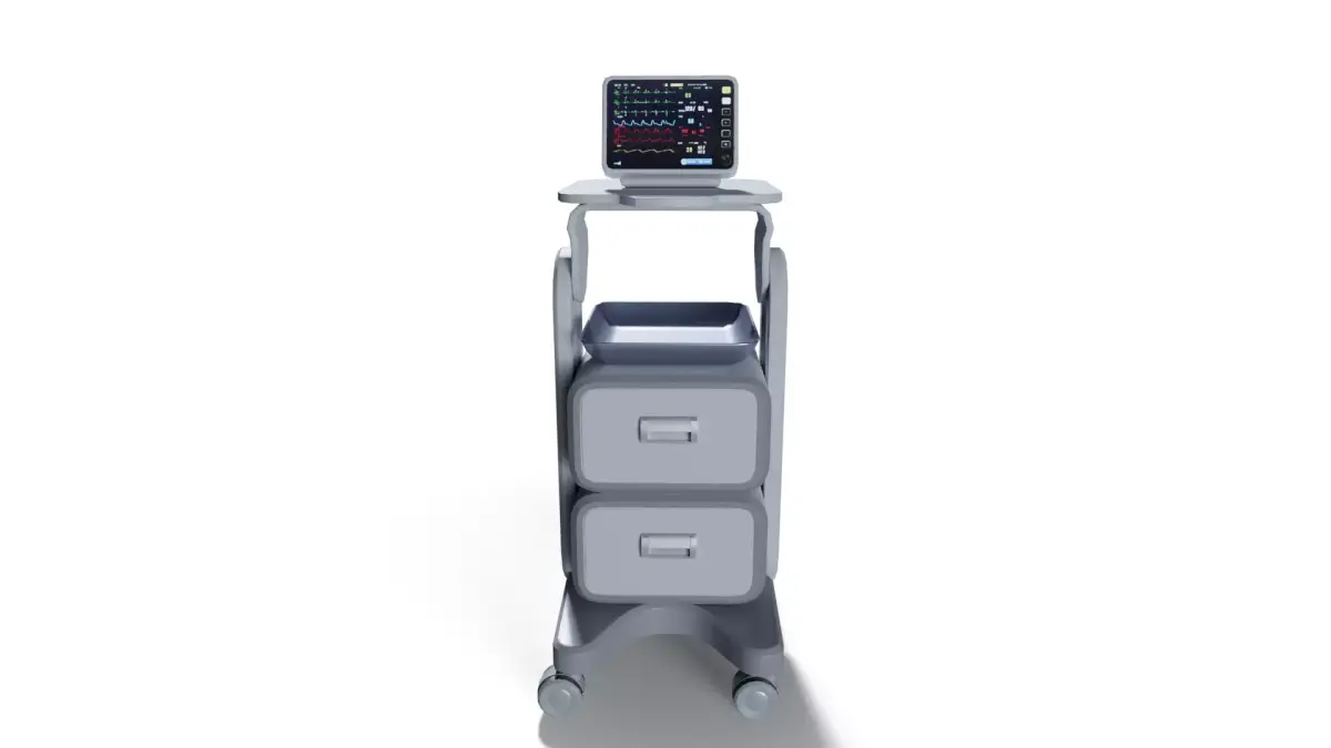 Sci-Fi Mobile Medical Cart 3D model