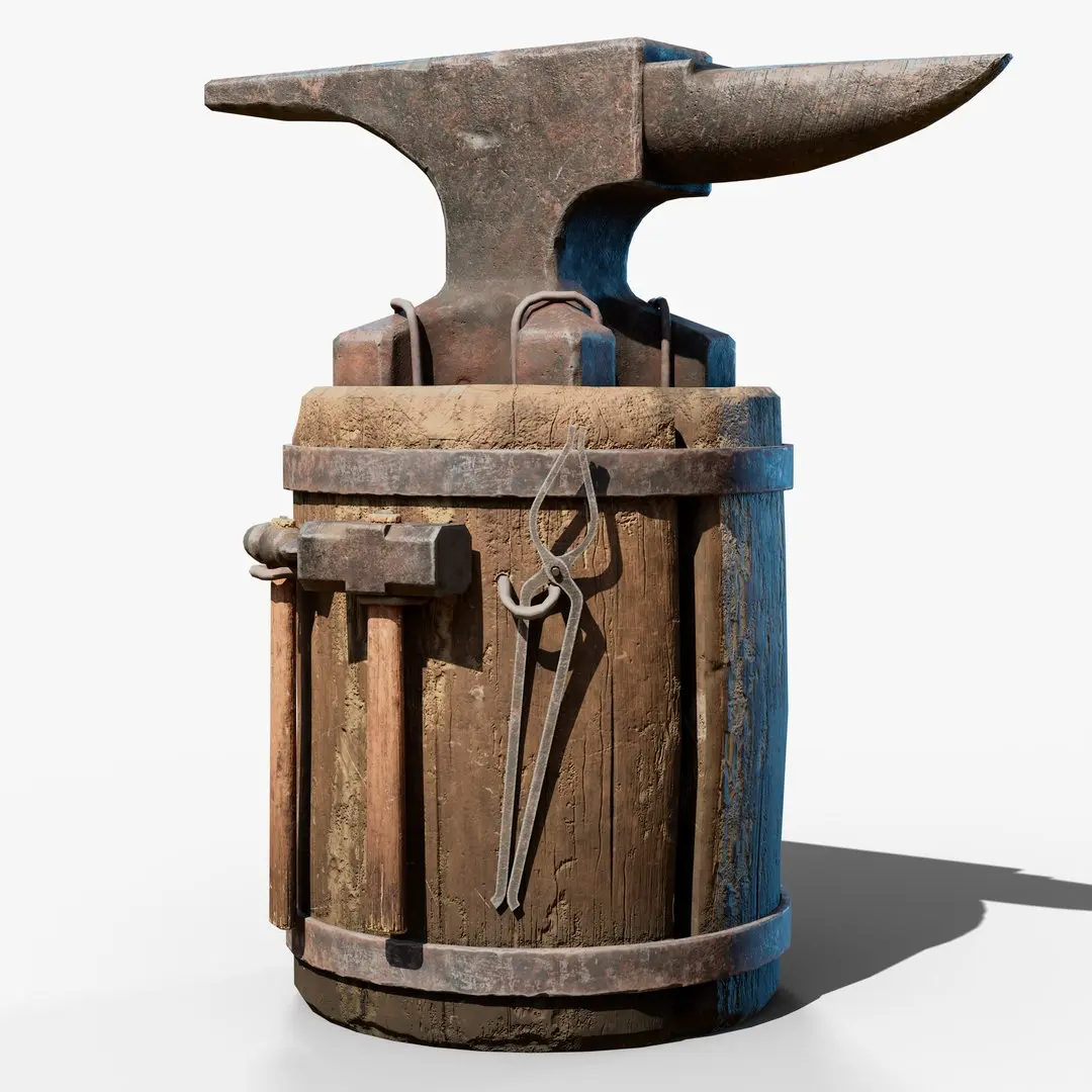 Anvil GameReady 3D model