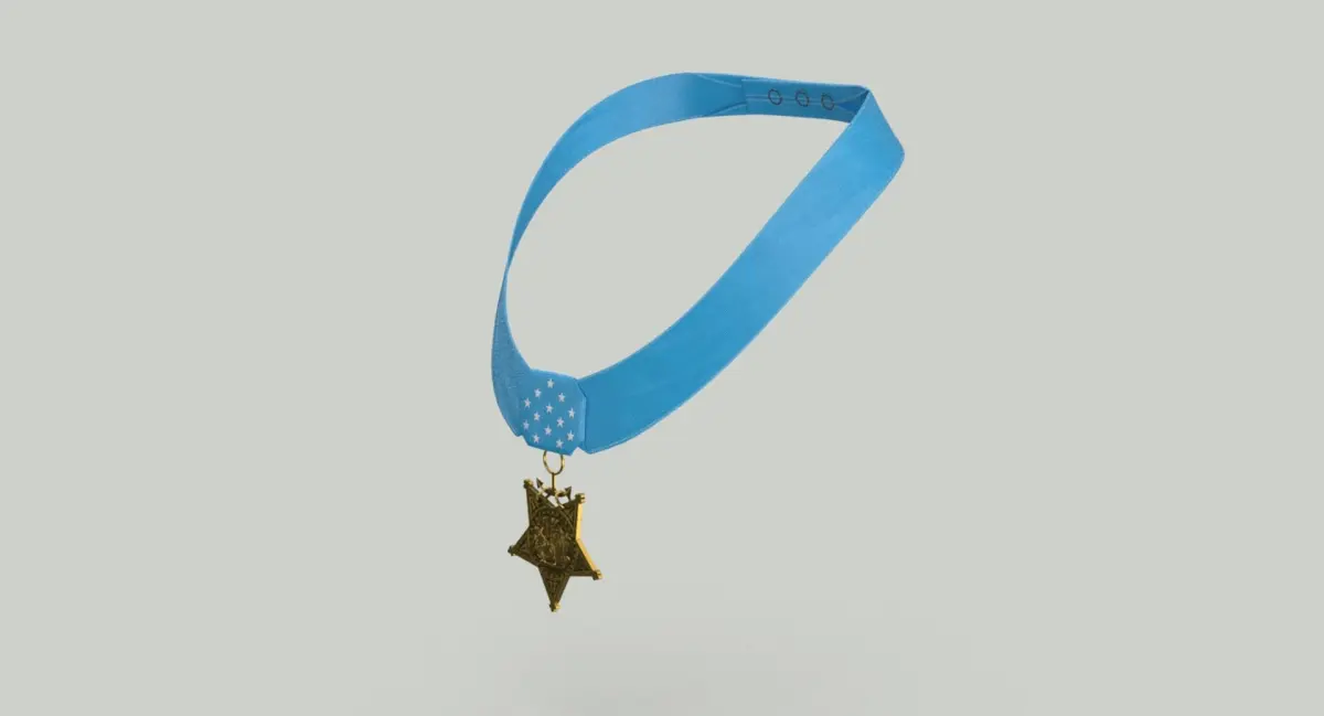 Medal of Honor Navy Worn 3D model