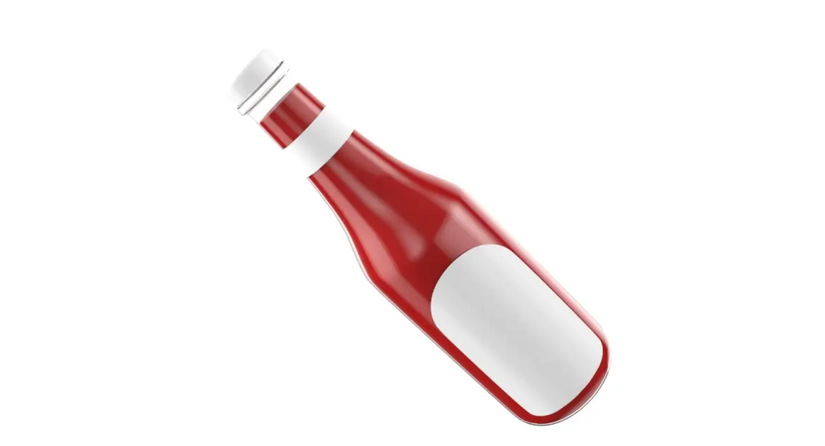 Ketchup Bottle 3D model