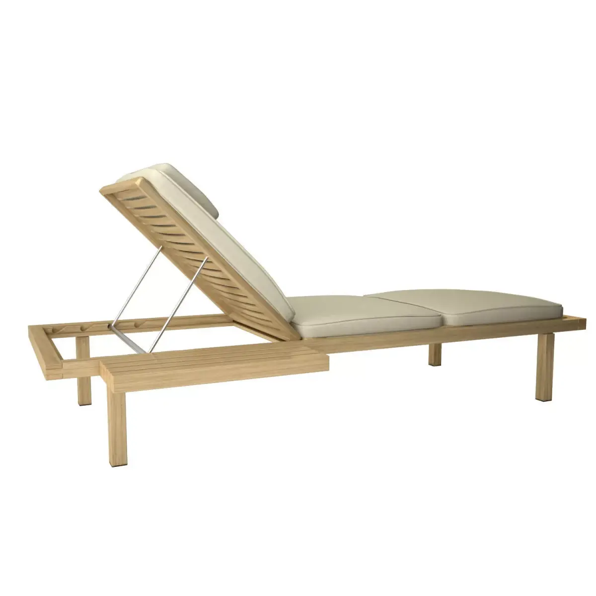 Lounge chair 3D model 5