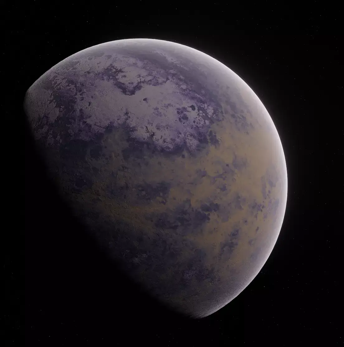 Planet Space Ready to game Low-poly 3D model 11