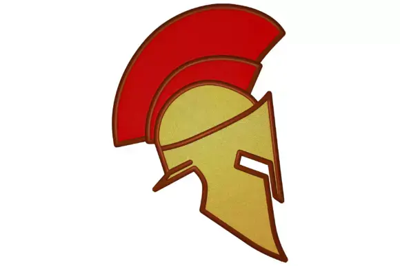 Helmet spartan 3D model buy