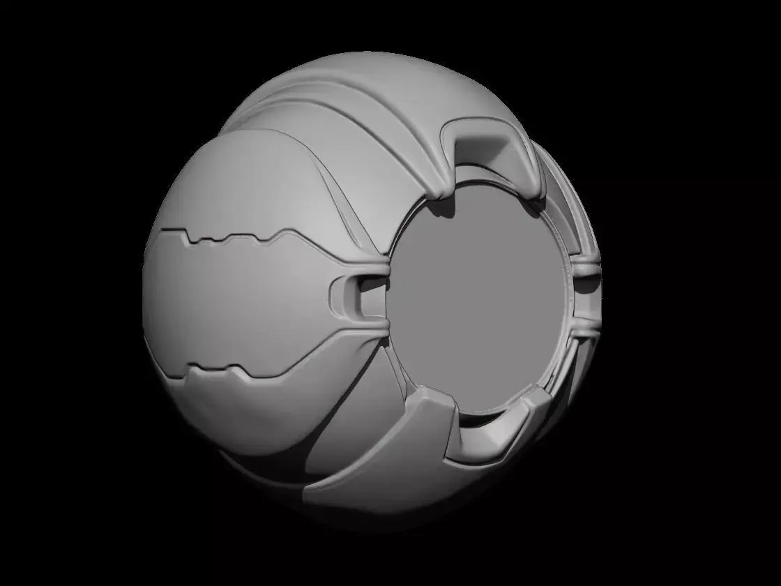 Sci-Fi Mechanical Sphere 3D print model purchase