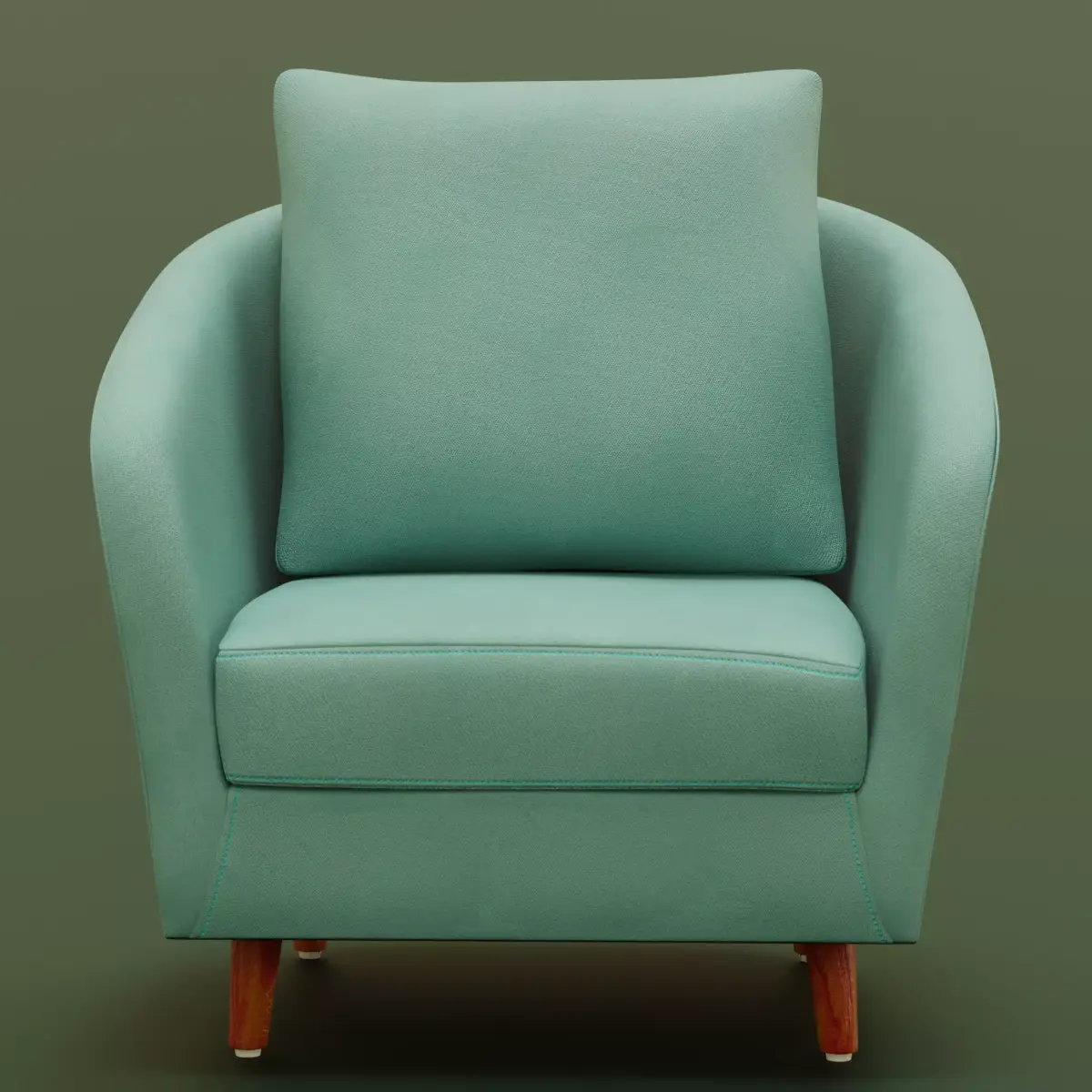 Chair Sofa Free low-poly 3D model