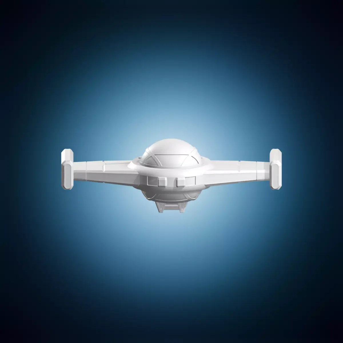 Firefly Class Starship Model 3D print model