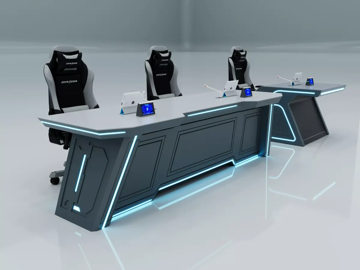 sci-fi command center 3D model purchase