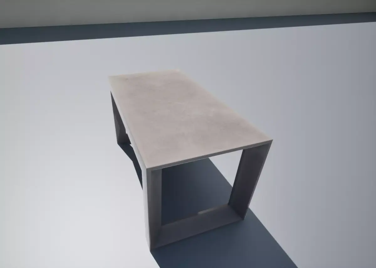 Bench Game Ready Low-poly 3D model