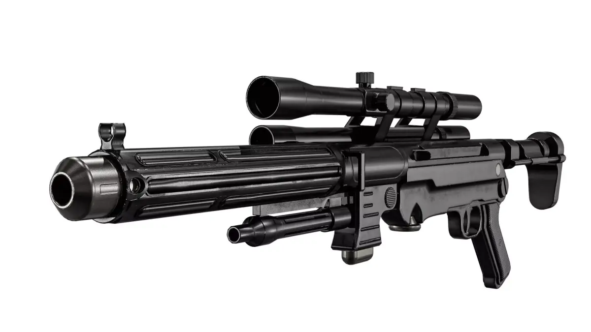 ISB Tactical Blaster Rifle  And  Galar 90 Rifle Low-poly 3D model