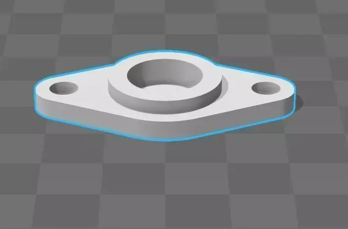 bearings holder D13 B5 d5 3D print model