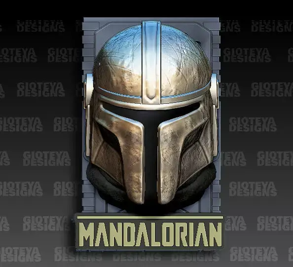 The Mandalorian helmet 3D print model buy
