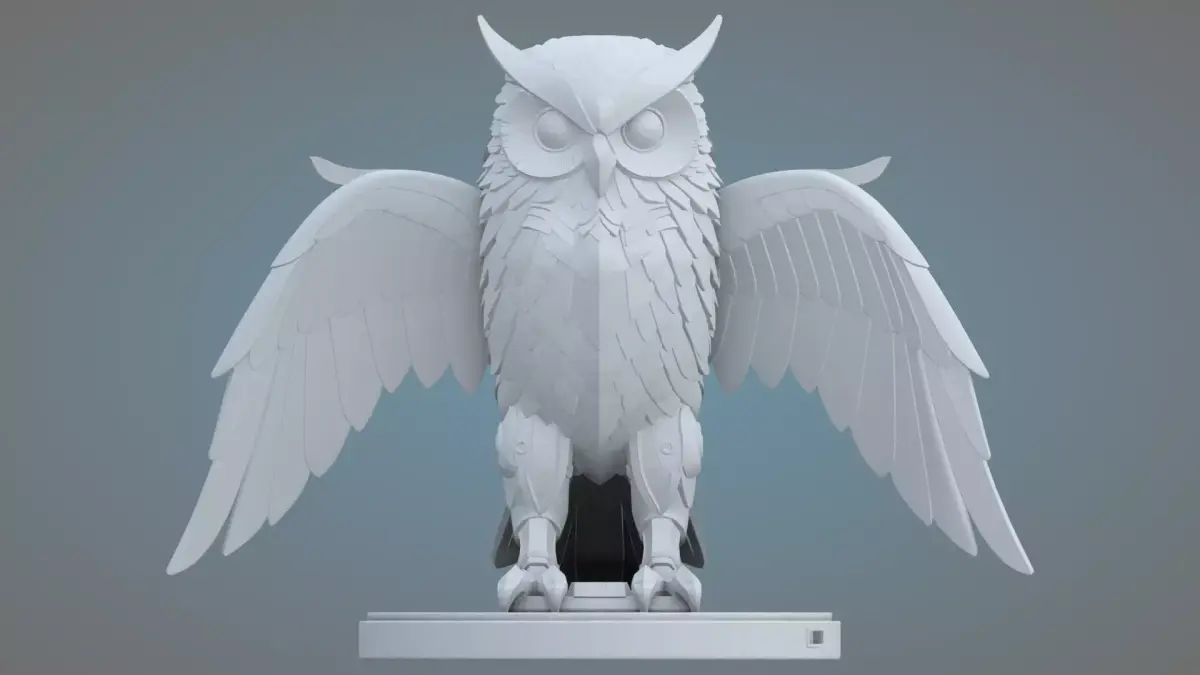 High-Detail Fantasy Sculpture PM-29 3D print model
