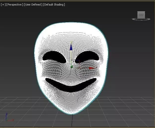 Happy Mask 3D model