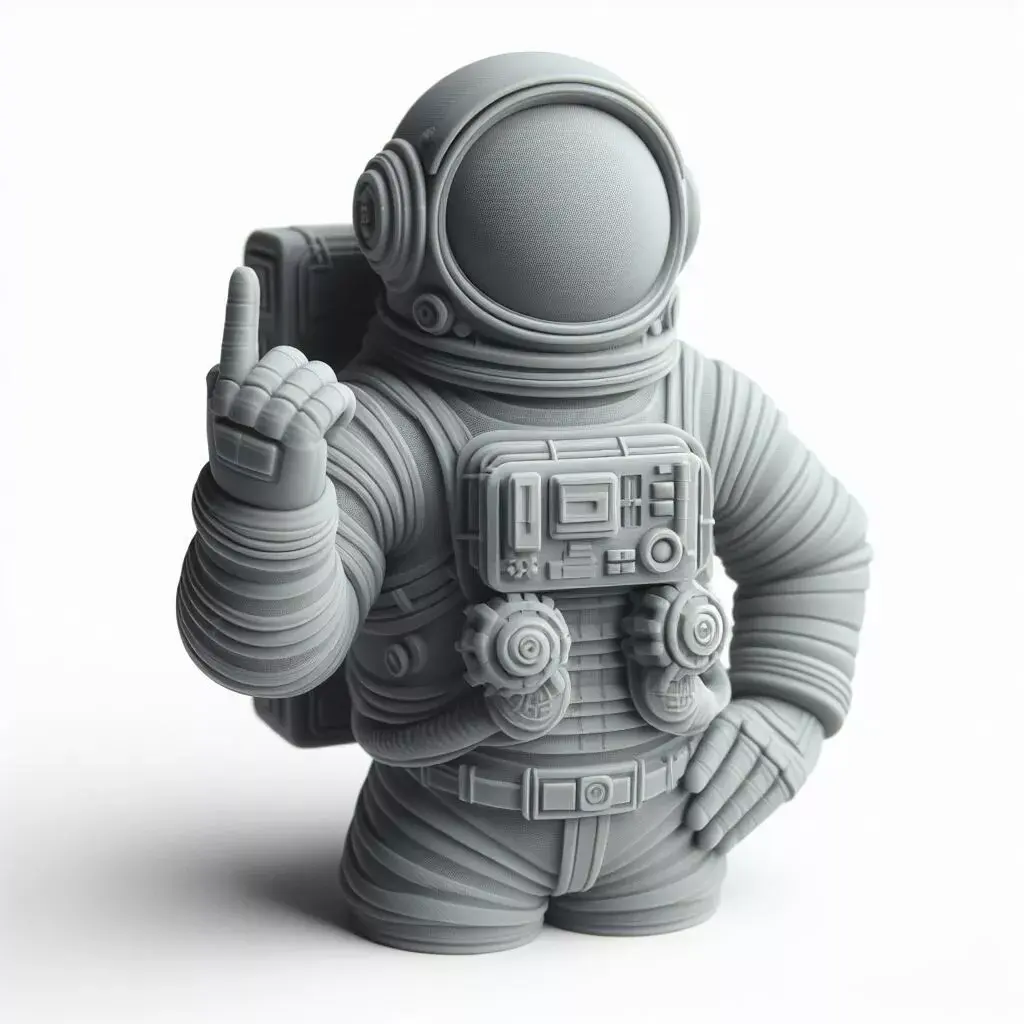 NASA Astronaut Helmet 3D Model 3D print model