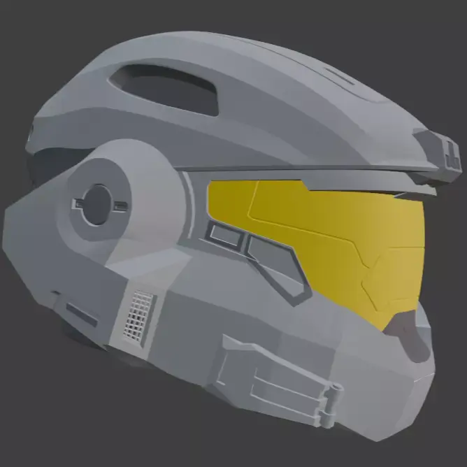Halo noble 6 helmet 3D print model