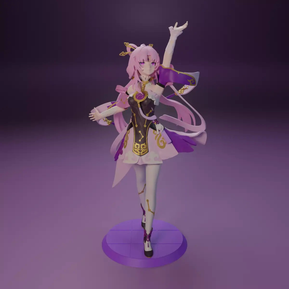 Fu Xuan from Honkai Star Rail 3D print model purchase