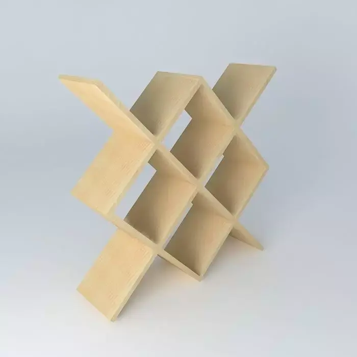 wine rack ss Free 3D model