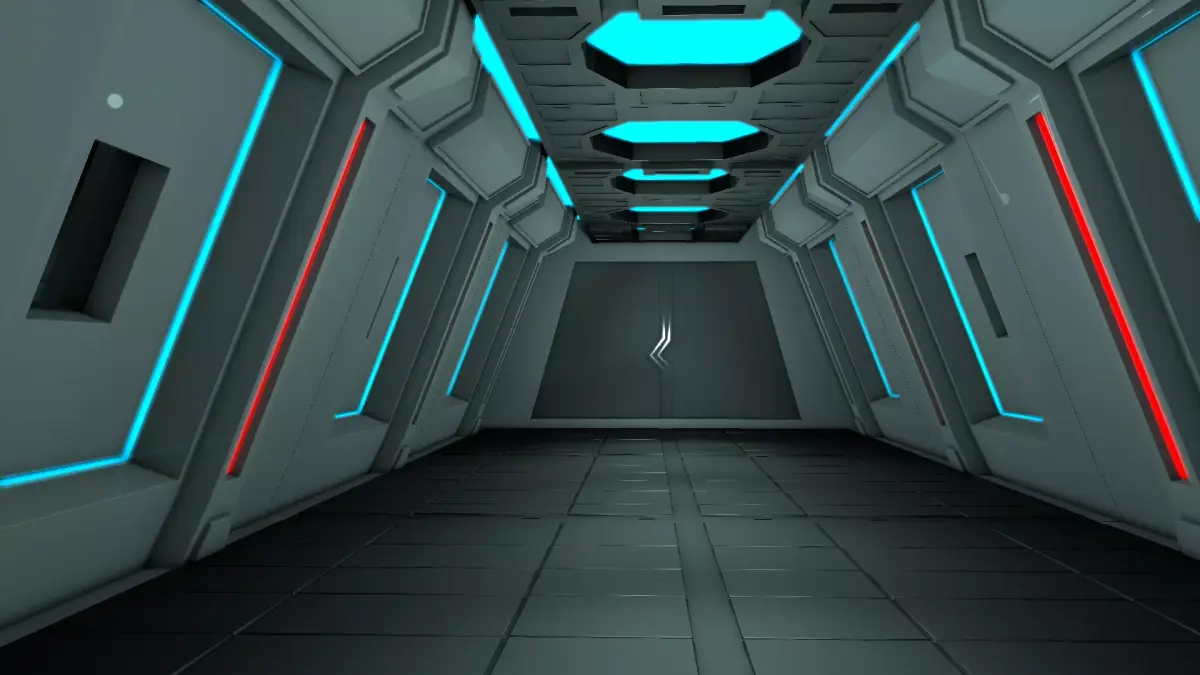 Sci fi Interior 3D model 82