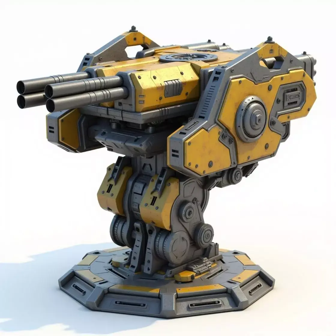 scifi weapon 8 3D print model purchase