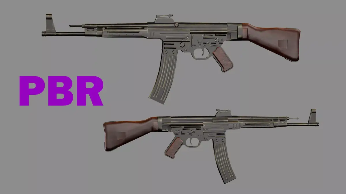 STG 44 Sturmgewehr stg44 Low-poly 3D Model Low-poly 3D model buy