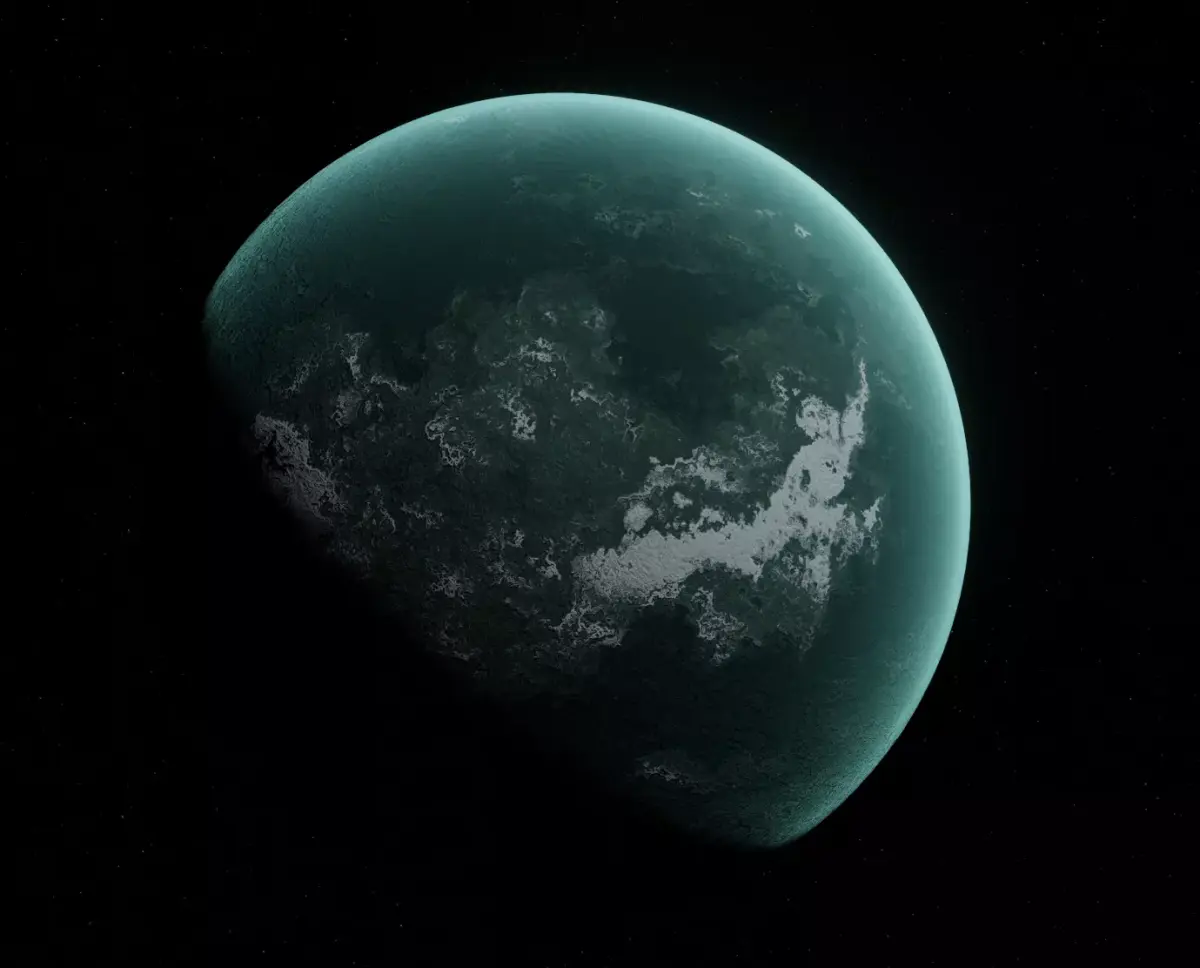 Planet Space Ready to game Low-poly 3D model 7