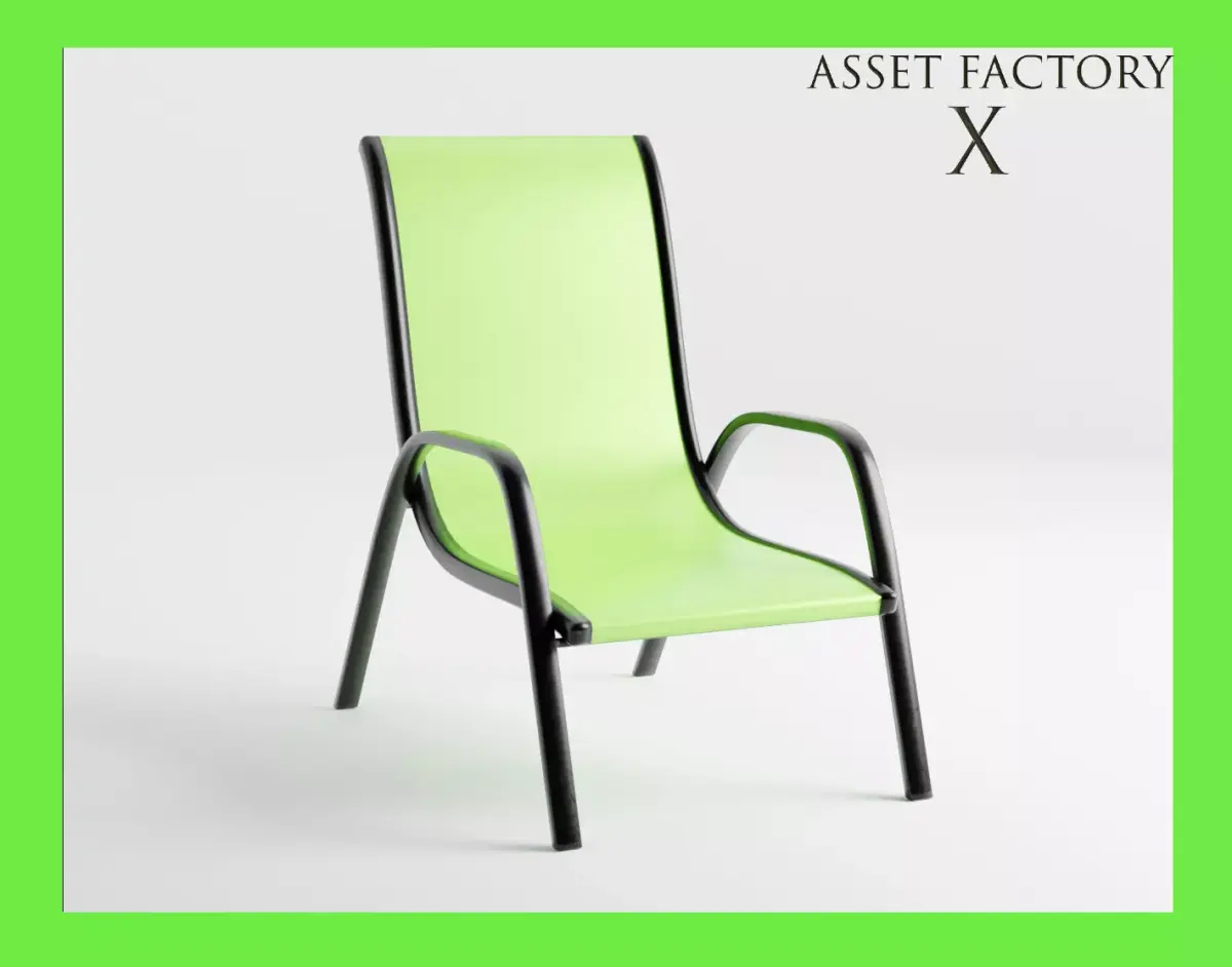 Modern  Chair 3D model 4