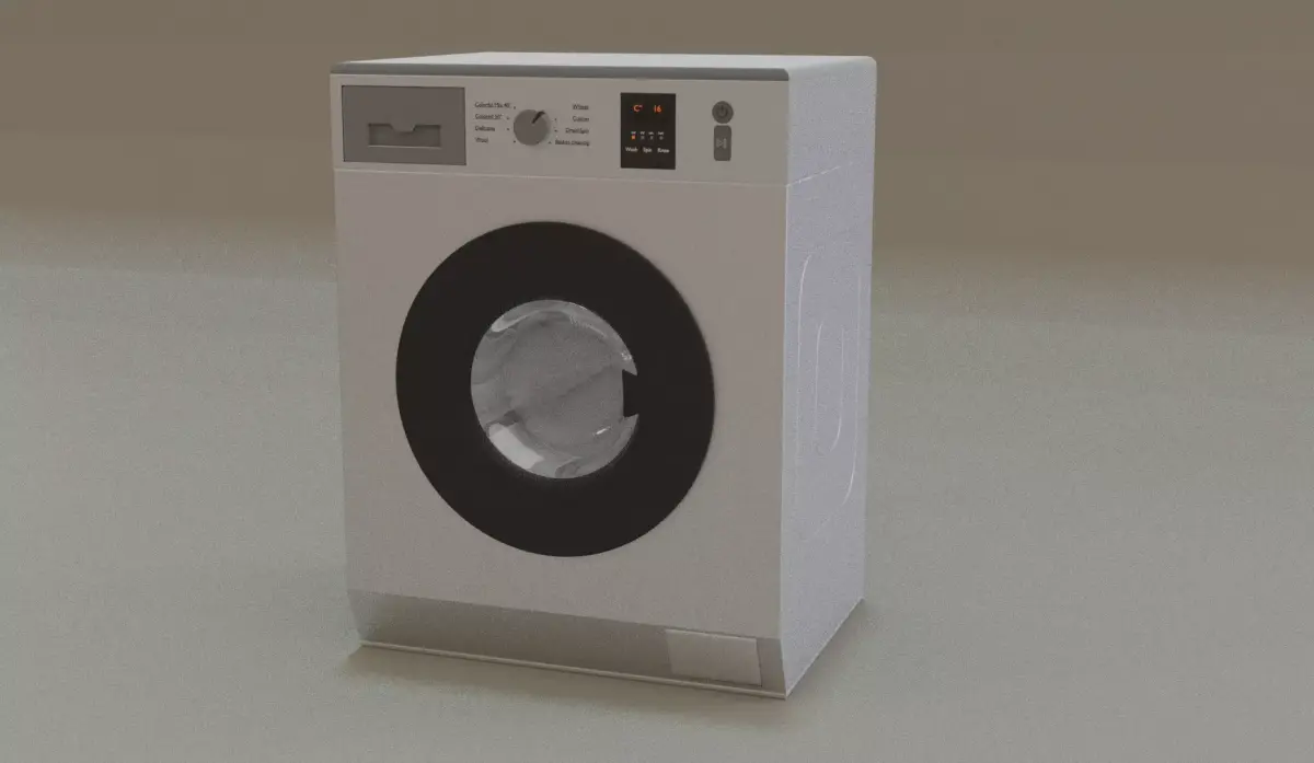 Washing machine Free 3D model purchase