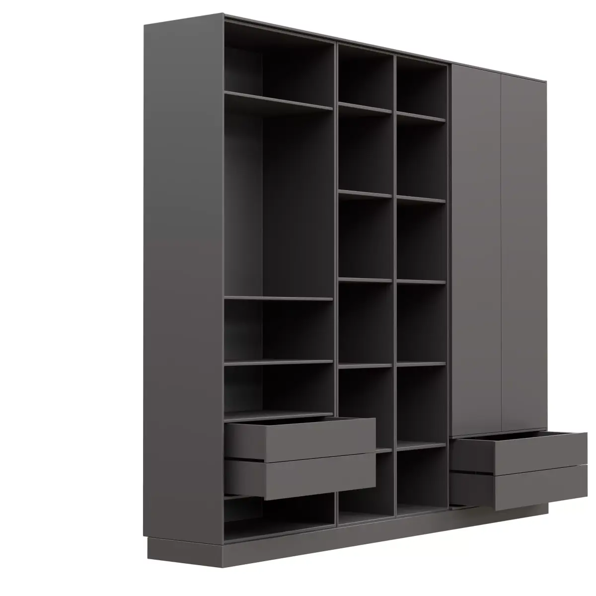 Bedroom wardrobe-02 Free 3D model